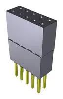 CONNECTOR, 10POS, RCPT, 2.54MM, THT