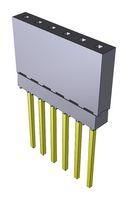 CONNECTOR, 6POS, RCPT, 2.54MM, THT