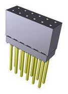 CONNECTOR, 12POS, RCPT, 2.54MM, THT