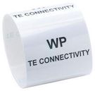 LABEL, POLYESTER, WHITE, 4.7MM X 8.9MM
