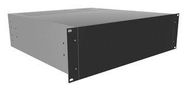 RACK MOUNT CABINET, ALUM, BLACK