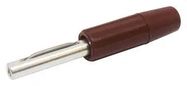 BANANA CONN, PLUG, 10A, 50V, SLDR