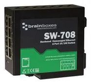 ETHERNET SWITCH, RJ45X8, 10/100MBPS
