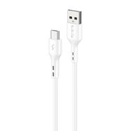 Foneng X36 USB to Micro USB Cable, 2.4A, 2m (White), Foneng