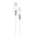 Foneng X66 USB to Micro USB Cable, 20W, 3A, 1m (White), Foneng