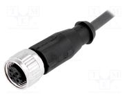 Plug; M12; PIN: 3; female; A code-DeviceNet / CANopen; 0.5m; cables HARTING