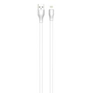 Cable USB to Lightning LDNIO LS553, 2.1A, 3m (white), LDNIO