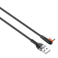Cable USB to USB-C LDNIO LS561, 2.4A, 1m (black), LDNIO
