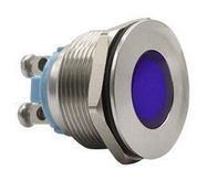 22MM PANEL MOUNT INDICATOR, BLUE