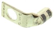 TERMINAL, RIGHT ANGLE COMPRESSION LUG, 3/8IN, 4AWG, GREY