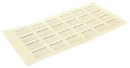 CALIBRATION LABELS, SELF-LAM, VINYL, 25.4MM W
