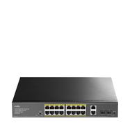 16 Ports Switch CUDY GS1018PS2 (Unmanaged, PoE)