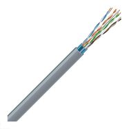 LAN network cable ECG FTP 6 (indoor, shielded, PVC, Eca, 305m, Eca, 23 AWG/0.56mm)