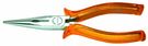 Telephone pliers, 160 mm, oval-pointed, with wire cutter, BERNSTEINIT insulation