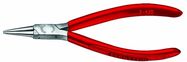 Micro round nose pliers, 120 mm, transparent insulation