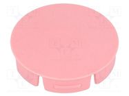 Cap; polyamide; pink; push-in; A3040,A3140 OKW