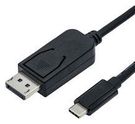 CABLE, USB 3.1 C-DISPLAYPORT PLUG, 2M
