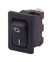ROCKER SWITCH, SPST, 16A, 250VAC, PANEL