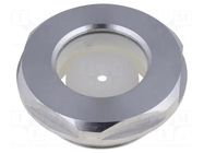 Level indicator; Inspect.hole dia: 32mm; G 1 1/2"; aluminium ELESA+GANTER