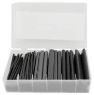 HEAT SHRINK TUBING KIT, BLACK