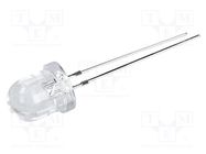 LED; 8mm; green; 18000÷20000mcd; 30°; Front: convex; No.of term: 2 OPTOSUPPLY