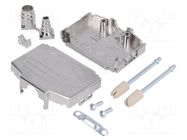 Enclosure for connectors: D-Sub; D-Sub 25pin,D-Sub HD 44pin MH CONNECTORS