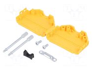 Enclosure for connectors: D-Sub; D-Sub 25pin,D-Sub HD 44pin MH CONNECTORS