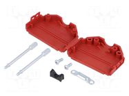 Enclosure for connectors: D-Sub; D-Sub 25pin,D-Sub HD 44pin MH CONNECTORS