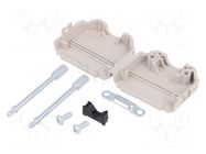 Enclosure for connectors: D-Sub; D-Sub 15pin,D-Sub HD 26pin MH CONNECTORS