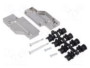 Enclosure for connectors: D-Sub; D-Sub 25pin,D-Sub HD 44pin MH CONNECTORS