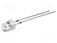 LED; orange; 5mm; 330÷450mcd; 140°; Front: flat; 1.8÷2.6VDC OPTOSUPPLY