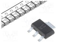 IC: voltage regulator; linear,adjustable; 1.25÷37V; 1.5A; SOT223 TEXAS INSTRUMENTS