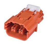 PLUG HOUSING, 2POS, PBT GF