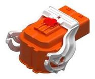 RECEPTACLE HOUSING, 2POS, NYLON