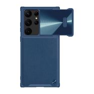 Nillkin CamShield Leather case for Samsung Galaxy S23 Ultra (blue), Nillkin