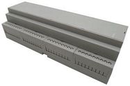 DIN RAIL ENCLOSURE, ABS, GREY