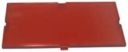 COVER, POLYCARBONATE, RED/CLR, ENCLOSURE