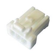 RCPT HOUSING, 3POS, 2.5MM, PA, WHITE