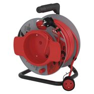 PVC Extension Cord Reel – single socket, 25m, 1.5mm2, EMOS