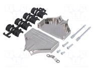 Enclosure for connectors: D-Sub; D-Sub 50pin,D-Sub HD 78pin MH CONNECTORS
