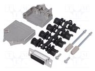 Connector: D-Sub; PIN: 15; plug; female; straight; soldering MH CONNECTORS