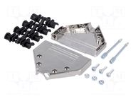 Enclosure for connectors: D-Sub; D-Sub 37pin,D-Sub HD 62pin MH CONNECTORS