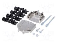 Enclosure for connectors: D-Sub; D-Sub 15pin,D-Sub HD 26pin MH CONNECTORS