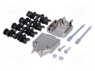 Enclosure for connectors: D-Sub; D-Sub 9pin,D-Sub HD 15pin MH CONNECTORS