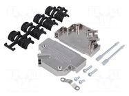 Enclosure for connectors: D-Sub; D-Sub 50pin,D-Sub HD 78pin MH CONNECTORS