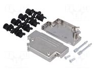 Enclosure for connectors: D-Sub; D-Sub 37pin,D-Sub HD 62pin MH CONNECTORS