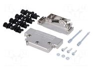 Enclosure for connectors: D-Sub; D-Sub 37pin,D-Sub HD 62pin MH CONNECTORS
