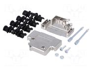 Enclosure for connectors: D-Sub; D-Sub 25pin,D-Sub HD 44pin MH CONNECTORS