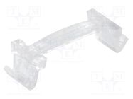 Holder; polycarbonate; transparent; 6x23.6mm LEDIL