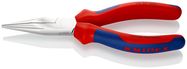 KNIPEX 30 25 160 Long Nose Pliers with multi-component grips chrome-plated 160 mm